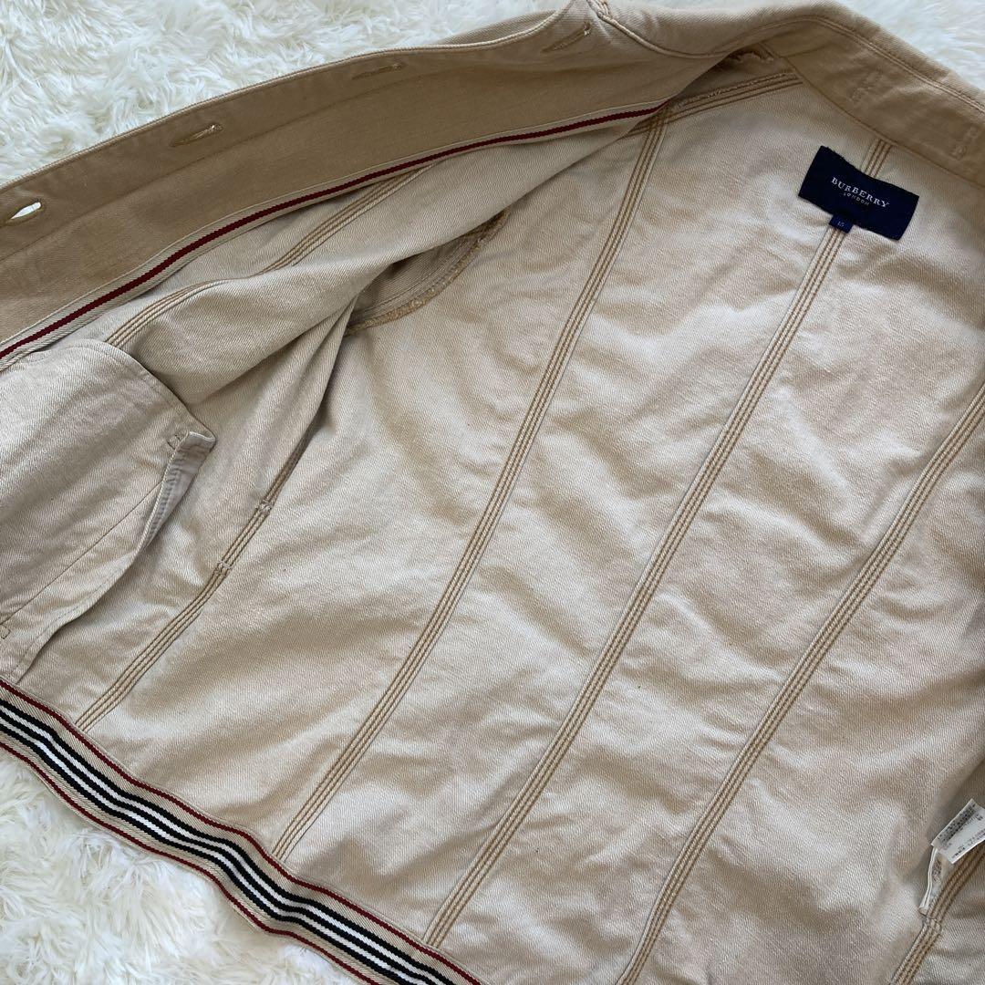 大きいサイズ BURBERRYバーバリーデニムジャケットGジャン コートアウター 大きいサイズ BURBERRYバーバリーデニムジャケットGジャン