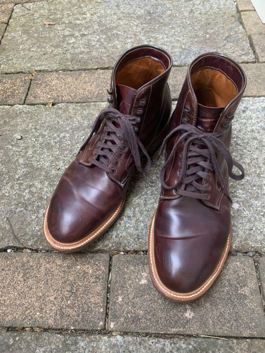 数量限定安い オールデン Alden×ANATOMICA ブーツ コードバン 9 1 2 D WqZrV-m89144130540 大人気新品
