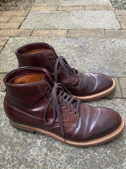 数量限定安い オールデン Alden×ANATOMICA ブーツ コードバン 9 1 2 D WqZrV-m89144130540 大人気新品