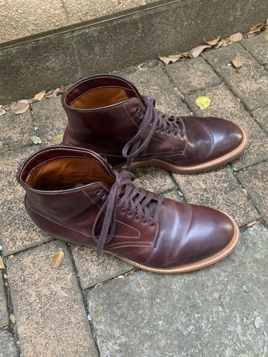 数量限定安い オールデン Alden×ANATOMICA ブーツ コードバン 9 1 2 D WqZrV-m89144130540 大人気新品