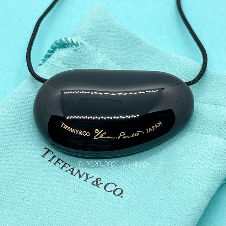 お得特価 TIFFANY&Co. ビーン ネックレス 漆器 CDUJ9-m89144255516 希少 新品 ブラック 在庫あ通販