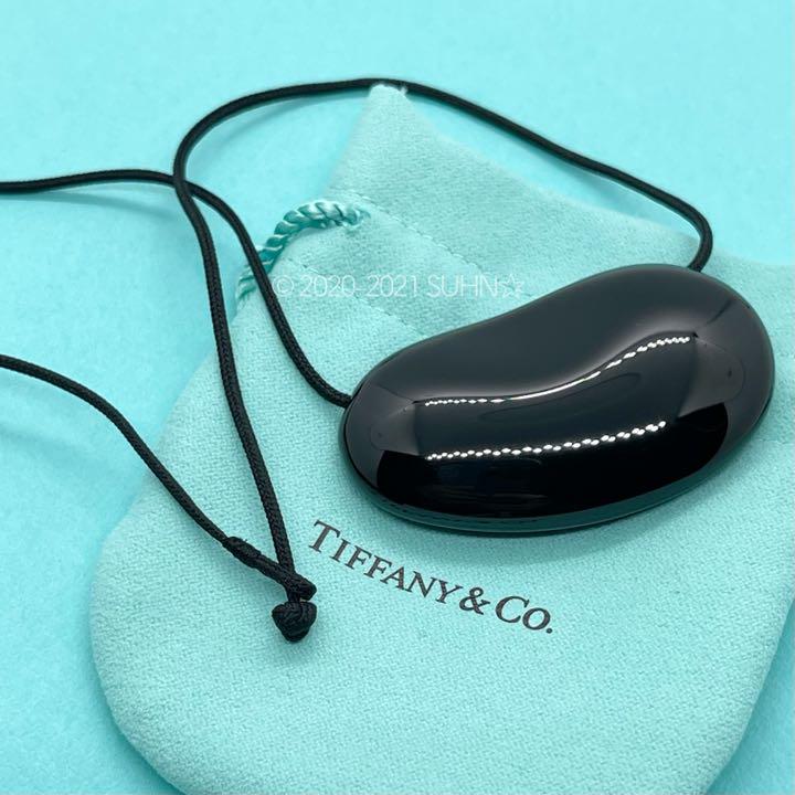 お得特価 TIFFANY&Co. ビーン ネックレス 漆器 CDUJ9-m89144255516 希少 新品 ブラック 在庫あ通販