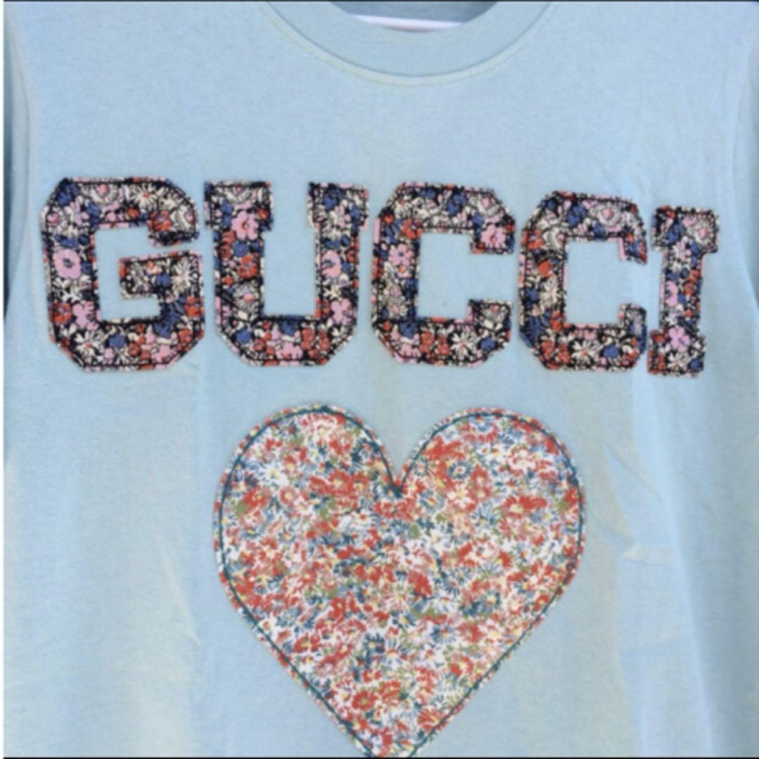国内正規品 GUCCI グッチ　リバティ　ロゴＴシャツ