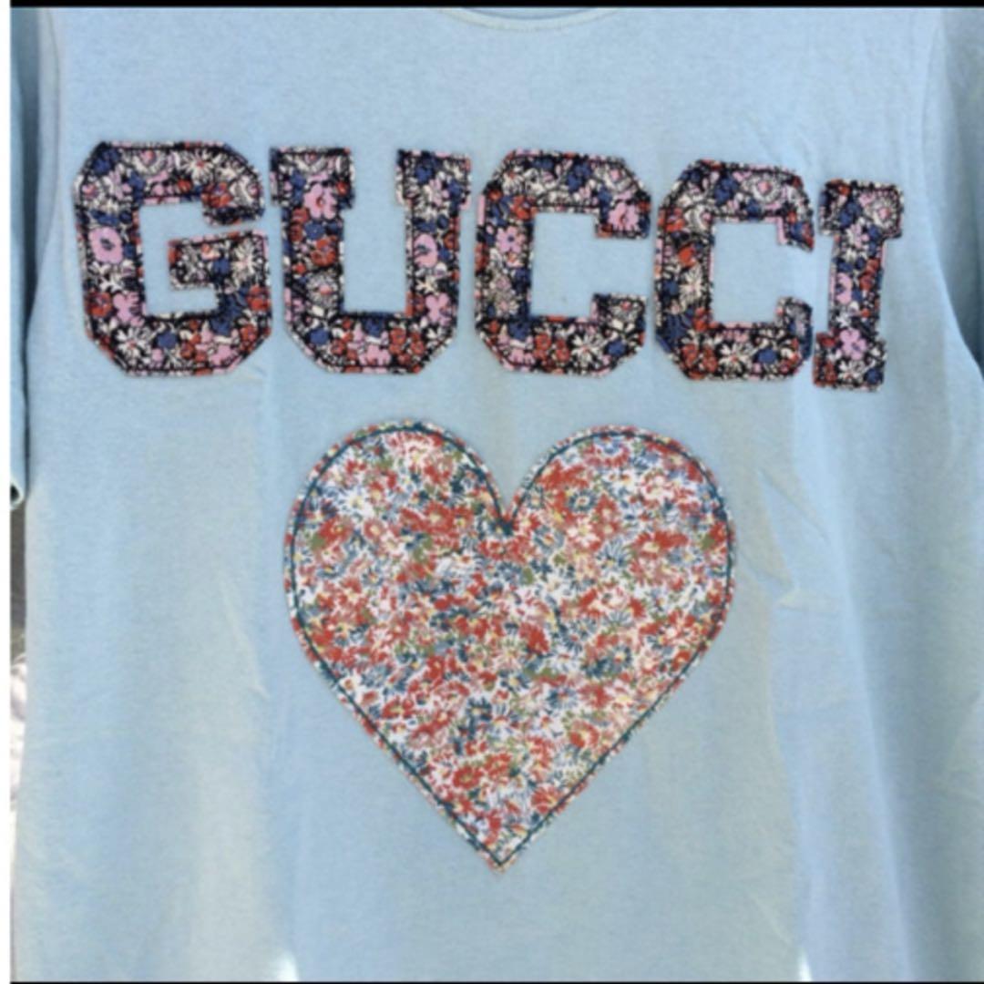 国内正規品 GUCCI グッチ　リバティ　ロゴＴシャツ