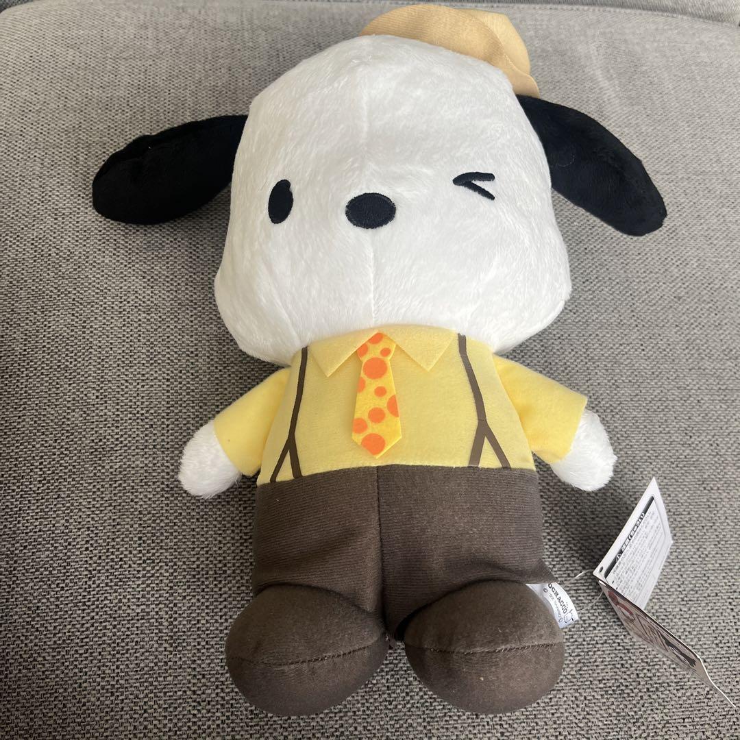 サンリオ ポチャッコ昭和レトロなおしゃれ着BIGぬいぐるみ