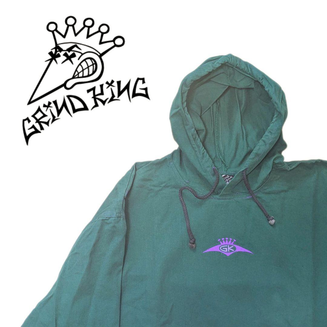 grind king グラインドキング コットン プルオーバー パーカーXL LL VINTAGE