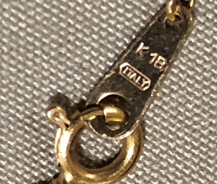 正規品を安く購入 新品 イタリア製 K18 刻印あり ベネチアチェーン ネックレス 正規品を安く購入 新品 イタリア製 K18 刻印あり ベネチアチェーン ネックレス