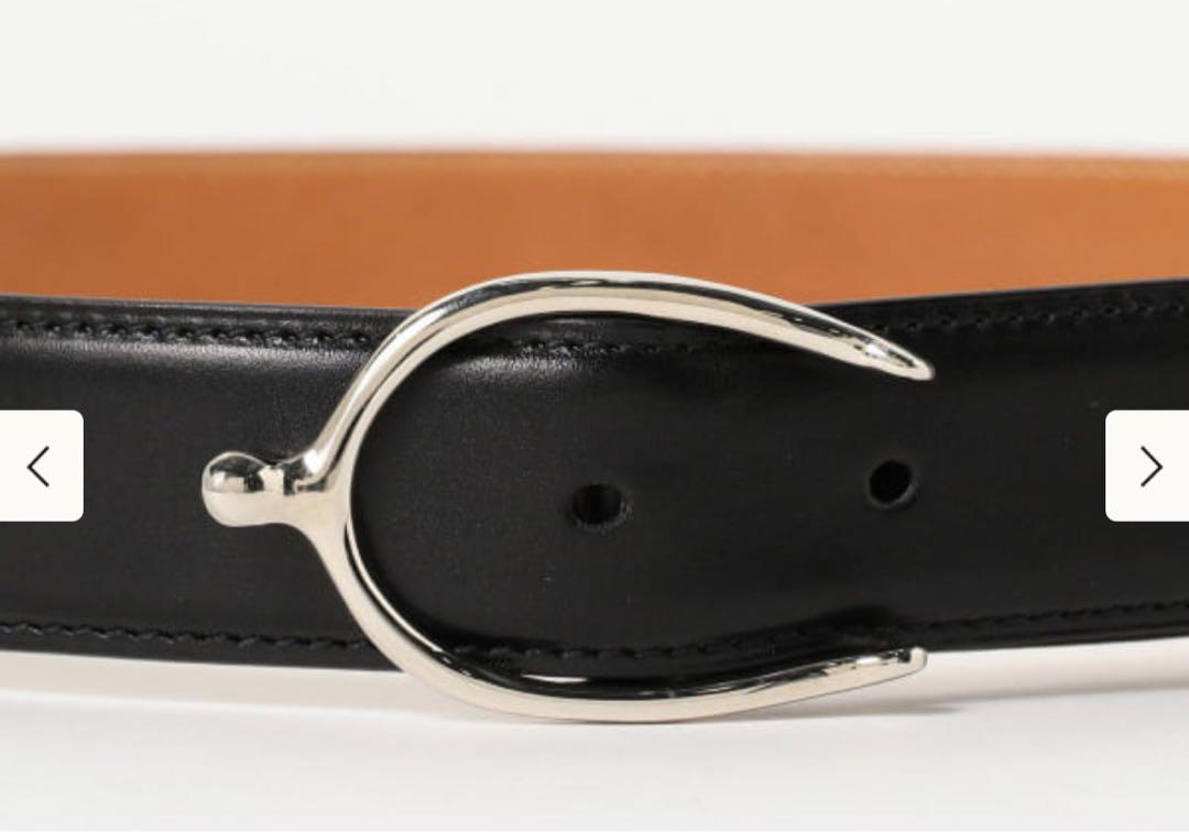 シャンボールセリエ CHAMBORD SELLIER レザー ベルト 85/34