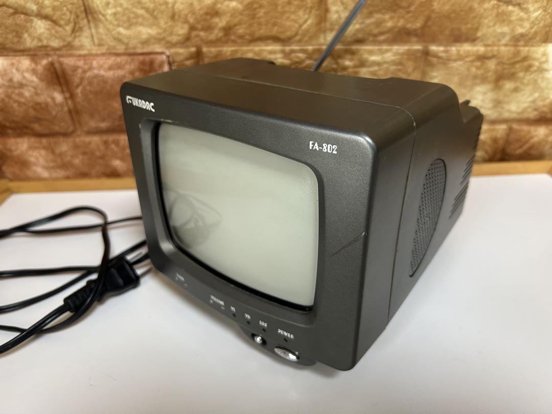 【希少】 FUKADAC ミニテレビ ブラウン管 FA-802 ジャンク品