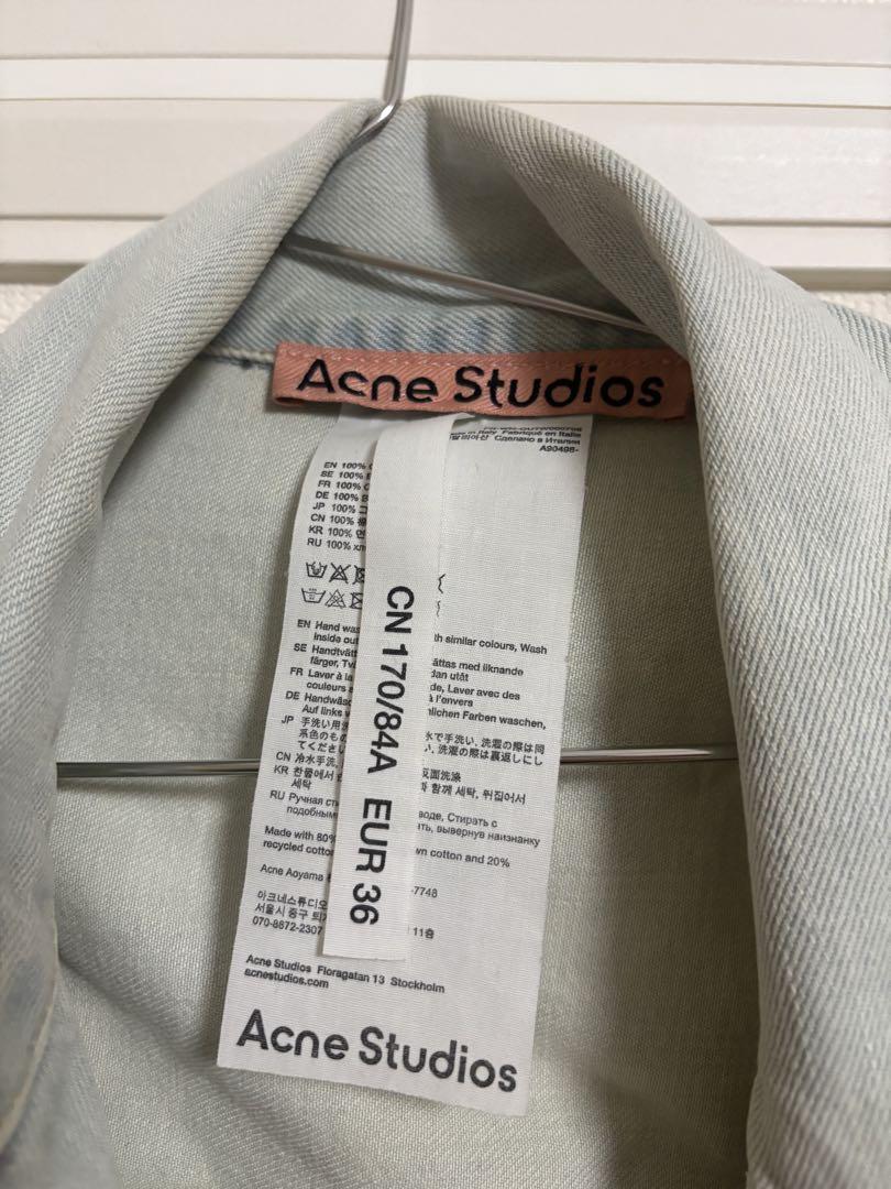 Acne Studios クロップドデニムジャケット EUR 36