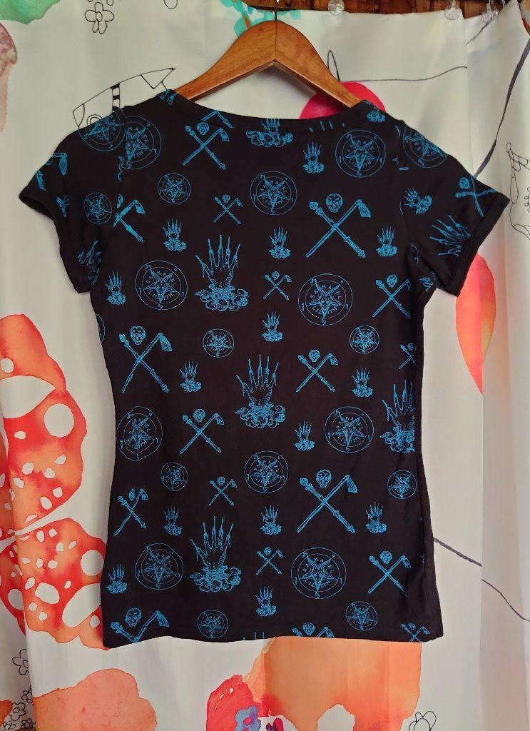 ヒステリックス 魔方陣柄プリント半袖Ｔシャツ