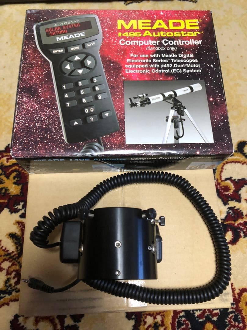 meade・ミード・望遠鏡の鏡筒用・電動フォーカサー・コントローラー#️⃣495 meade・ミード・望遠鏡の鏡筒用・電動フォーカサー・コントローラー#️⃣495