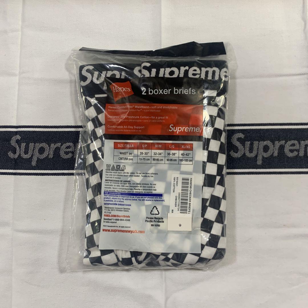 下着・アンダーウェア Supreme Hanes 2 Boxer Briefs XL