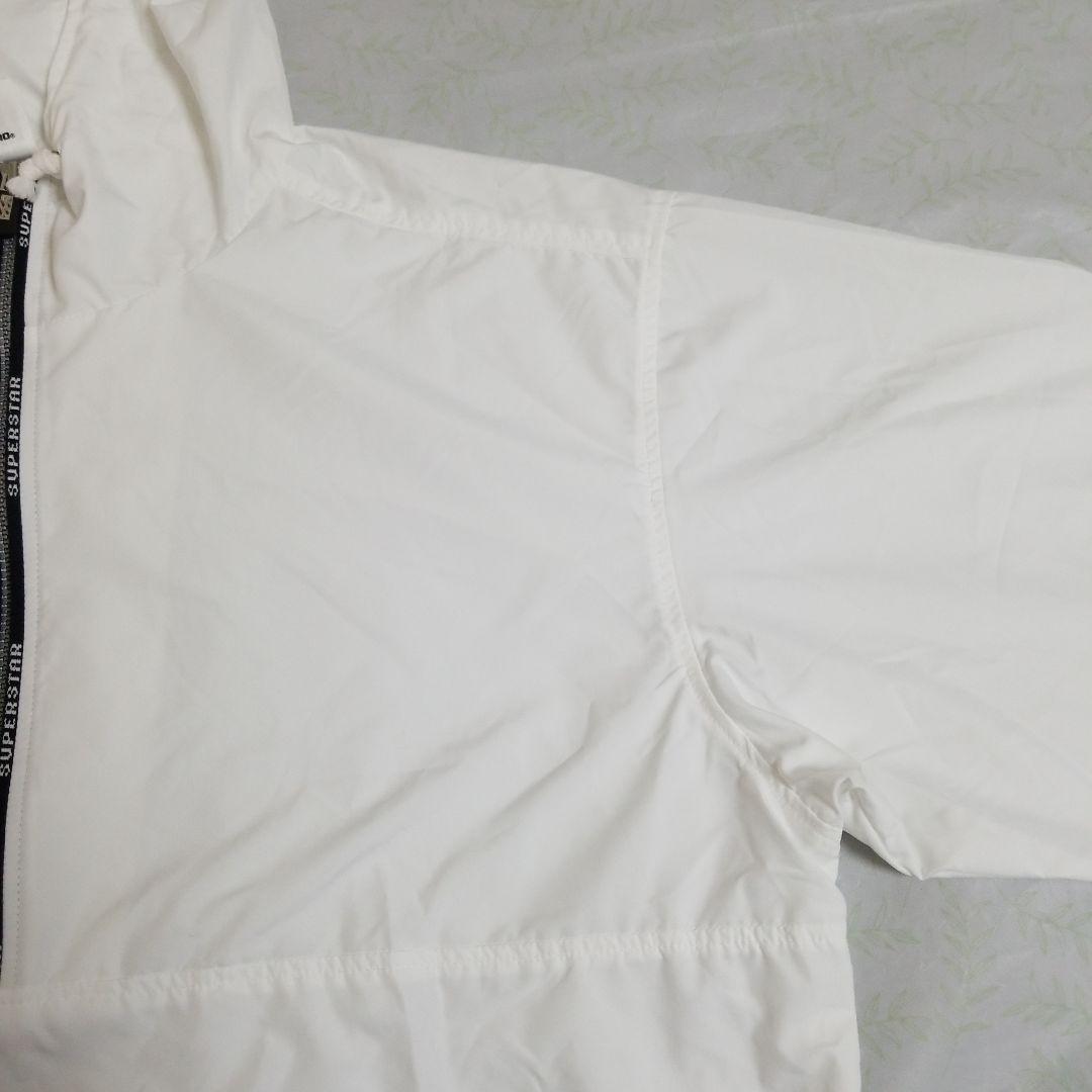 【美品】ミズノ　ウィンドブレーカー上下セット　◆メンズ　上-M／下-L◆　白