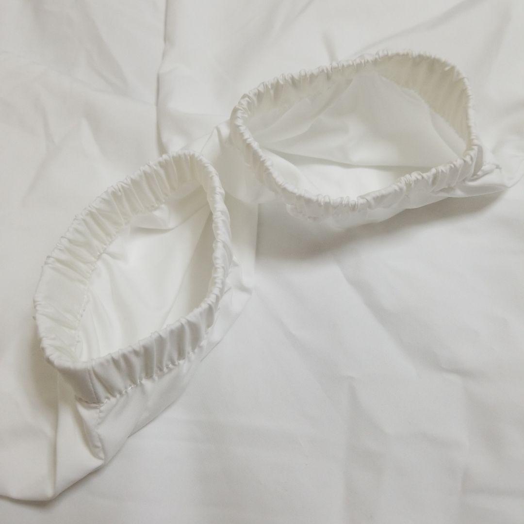 【美品】ミズノ　ウィンドブレーカー上下セット　◆メンズ　上-M／下-L◆　白