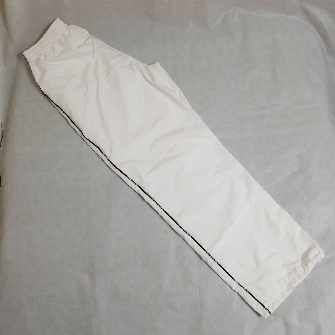 【美品】ミズノ　ウィンドブレーカー上下セット　◆メンズ　上-M／下-L◆　白