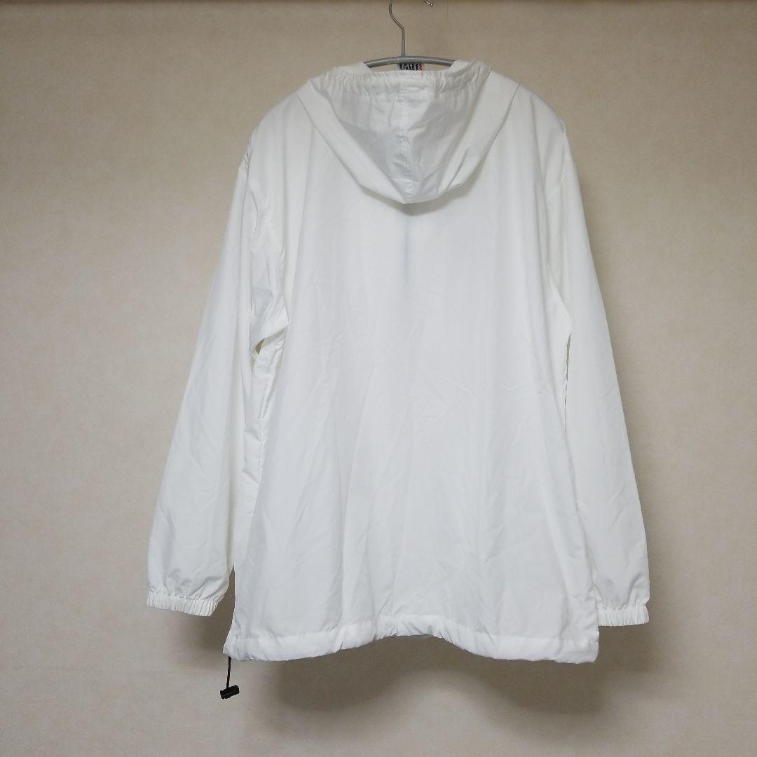 【美品】ミズノ　ウィンドブレーカー上下セット　◆メンズ　上-M／下-L◆　白