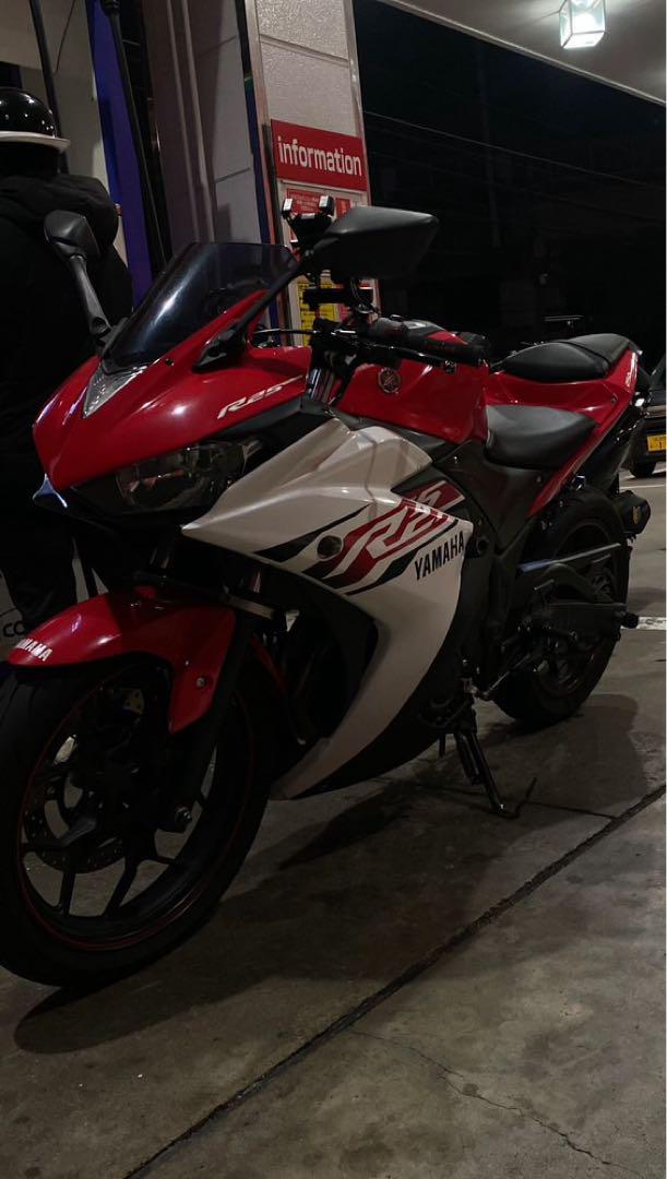 Yamaha yzf-r25 スポーツバイク レッド|ホワイト