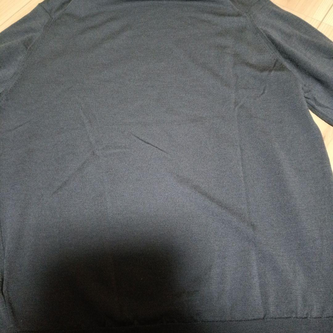JOHN SMEDLEY ジョンスメドレー ハイネック ニット グレー S