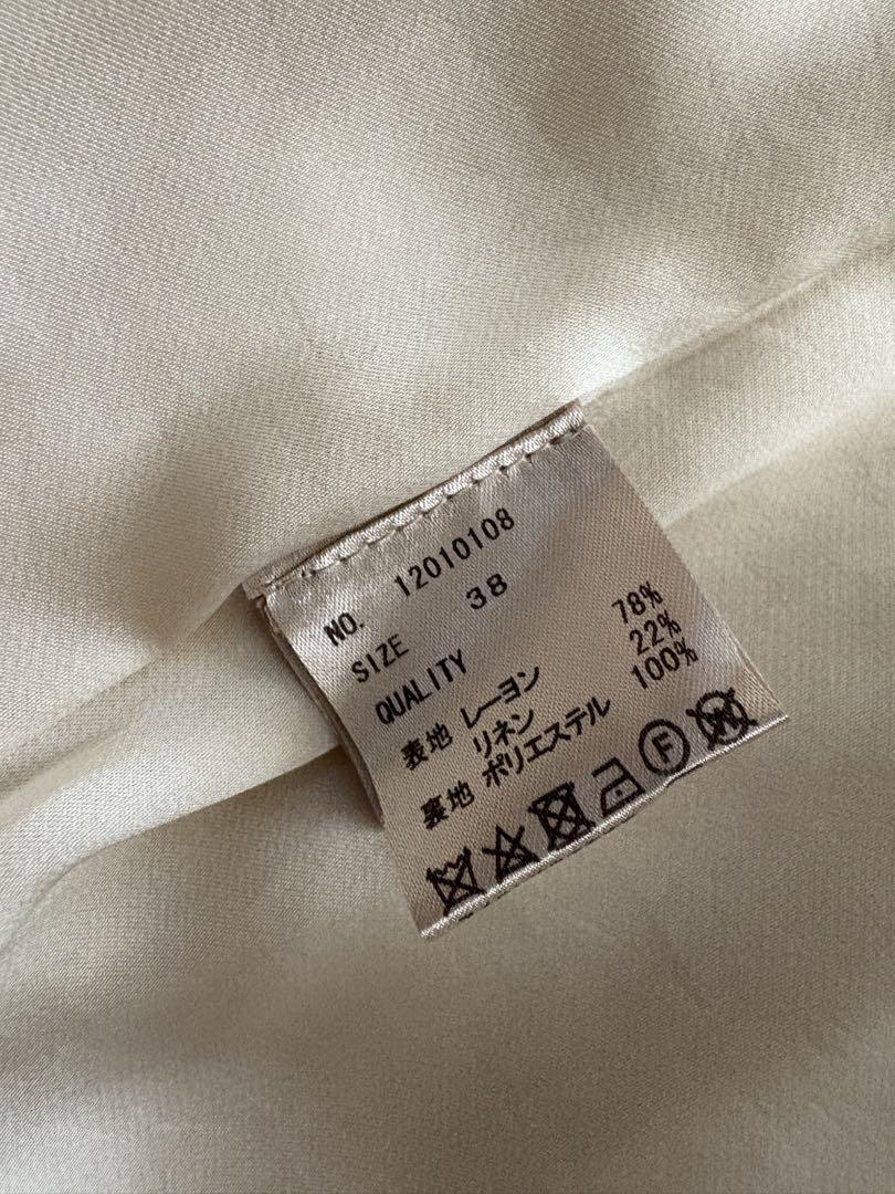 Piping Linen Jacket パイピングリネンジャケット