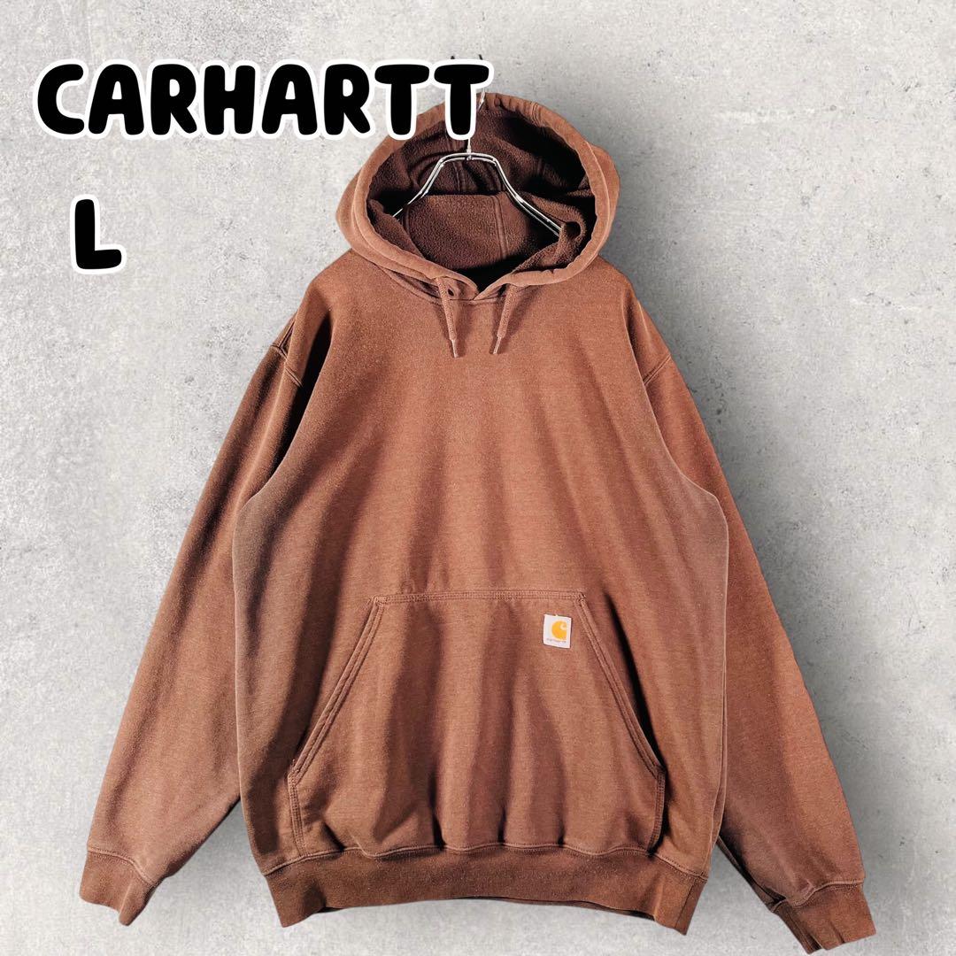 CARHARTT カーハート パーカー スウェット フーディ ブラウンL相当56