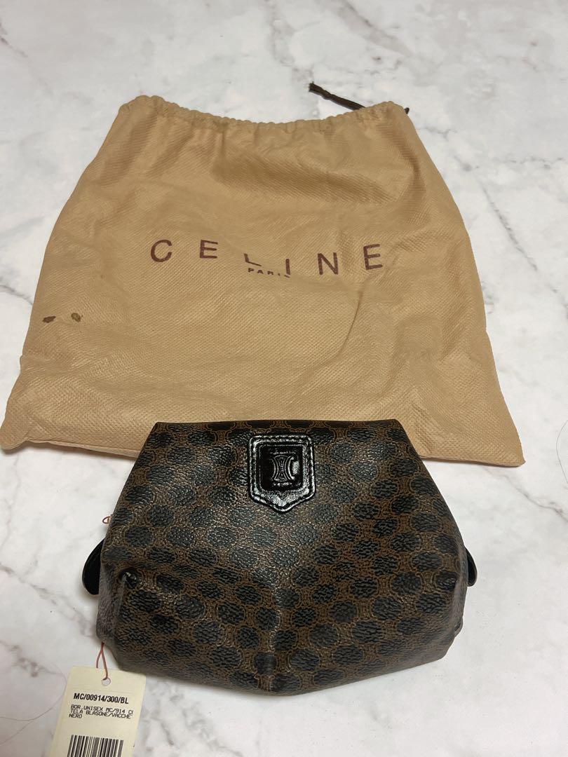 CELINE ドットパターン ポーチ 保存袋付き