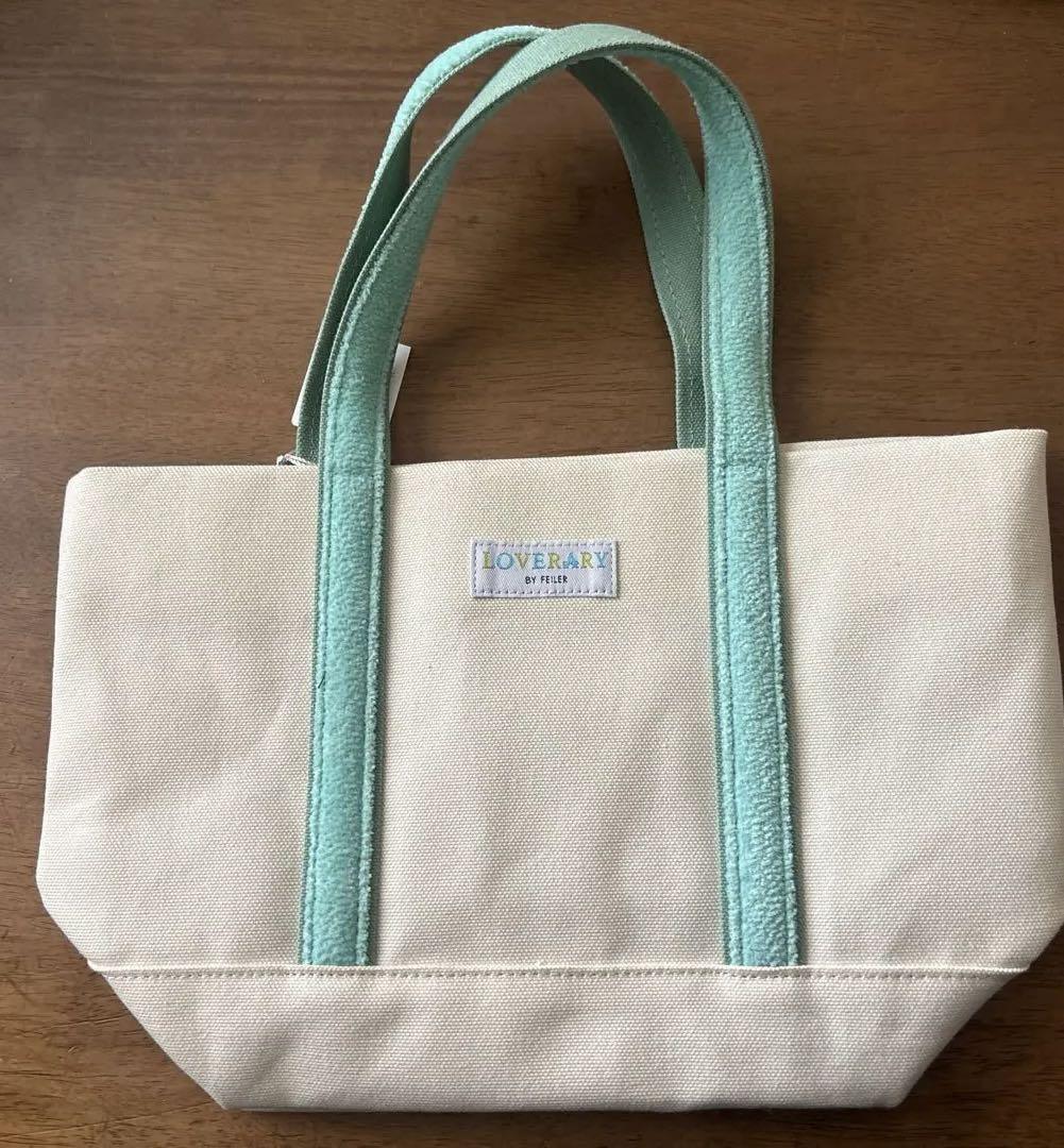 値下げ　廃盤品　FEILER ラブラリー オールドテディ ワッペントートバッグ