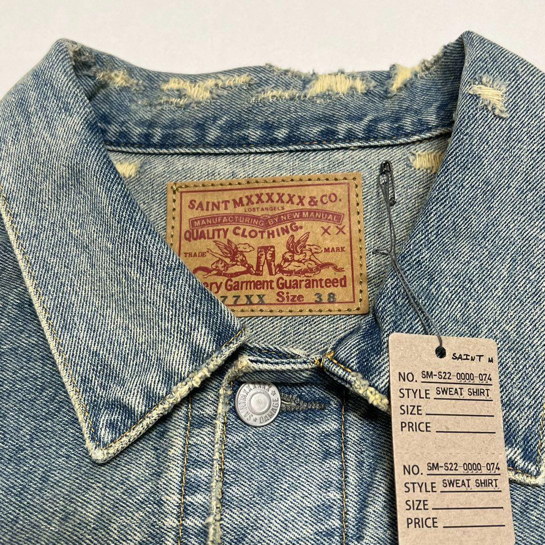 ジャケット・アウター SAINT Mxxxxxx x BERBERJIN BJDENIM JACKET