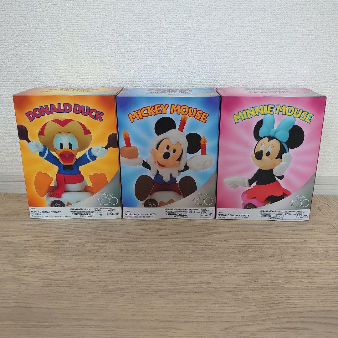 ディズニーキャラクターズ ソフビフィギュア ミッキー ミニー