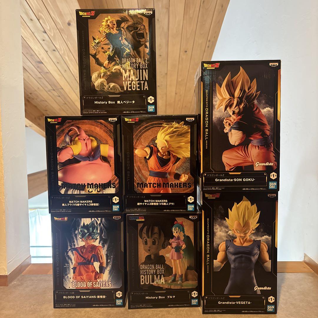 DRAGON BALL プライズフィギュアセットコミック・アニメ