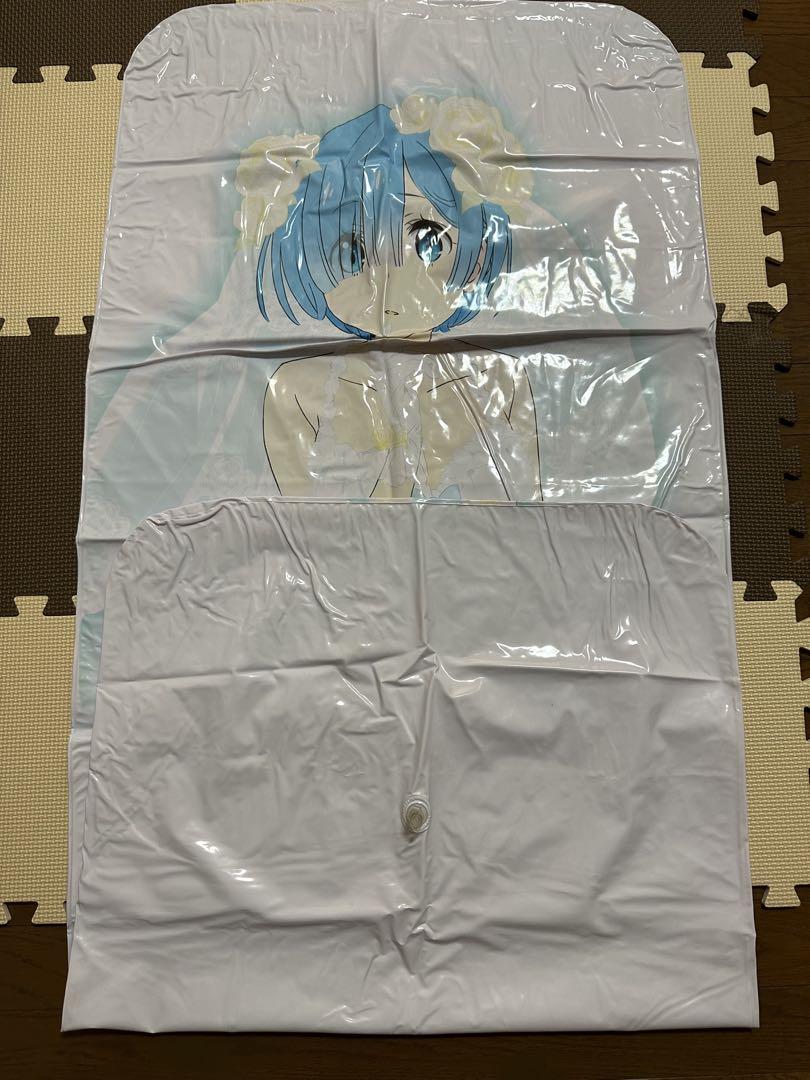 Re:ゼロから始める異世界生活 ロングエアークッション 空ビ　水着　白　開封済み