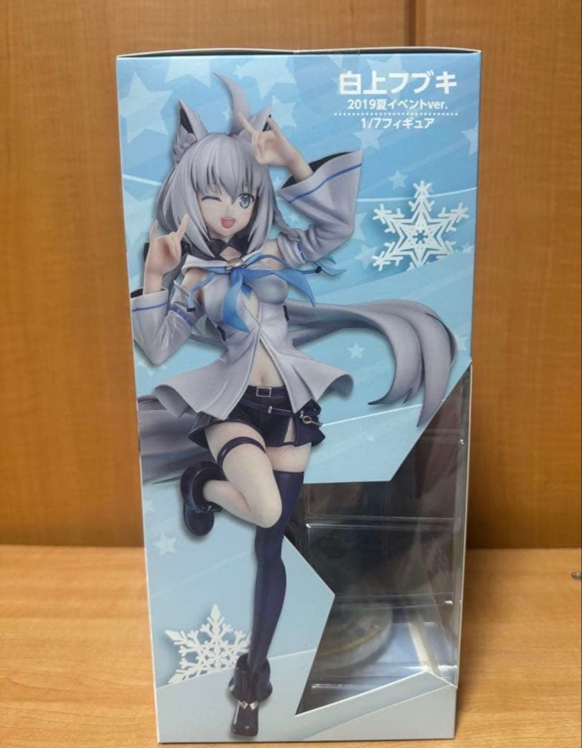 新品未開封白上フブキ2019夏ver 1/7フィギュア ＋おまけ - メルカリ