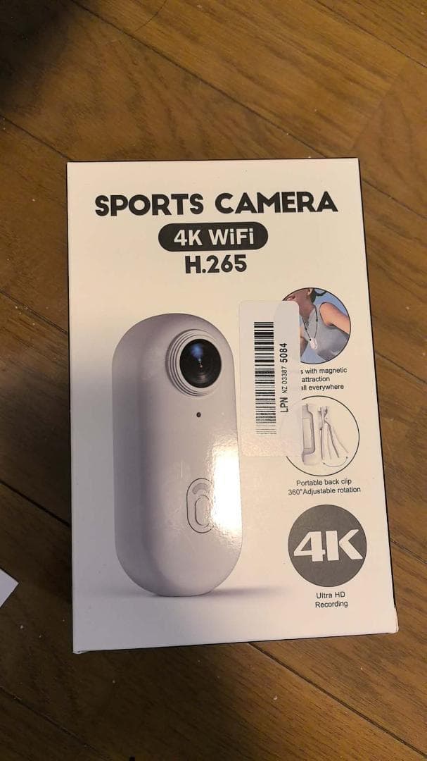 CYI 4Kアクションカメラ 170度広角小型ウェアラブル ビデオカメラ