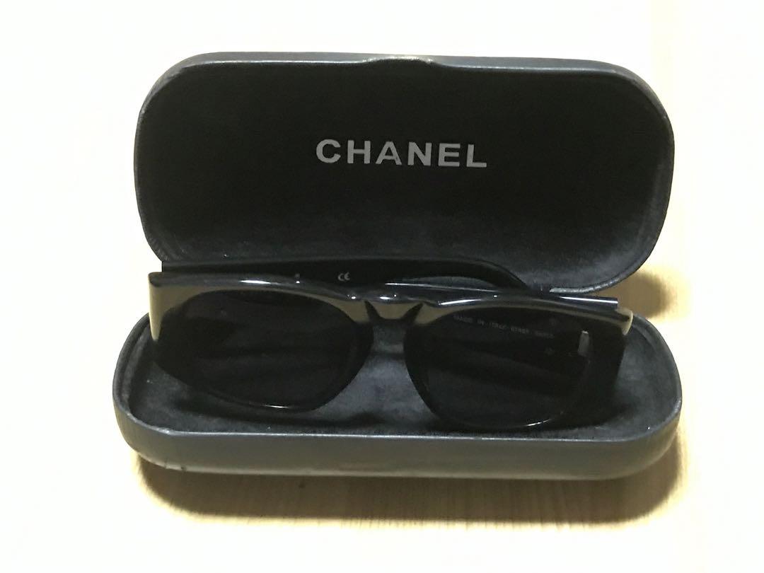 CHANEL サングラス 01451-94305 黒　度入り/度付きです