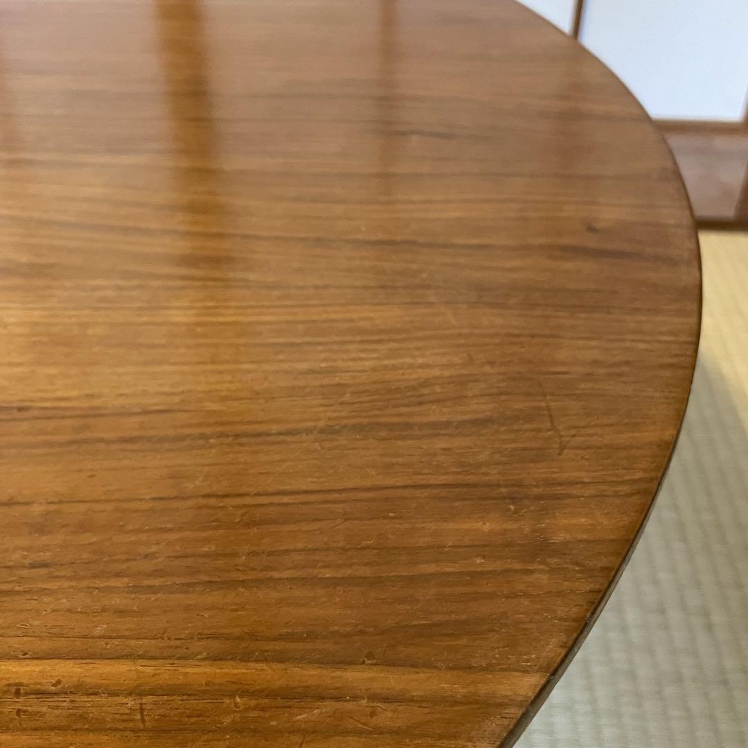 イクス　90T 大川家具　ちゃぶ台 90cmx90cmx36.5cm