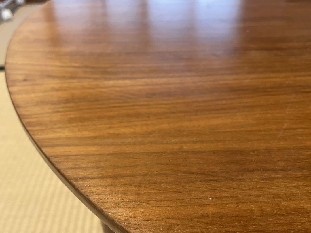 イクス　90T 大川家具　ちゃぶ台 90cmx90cmx36.5cm