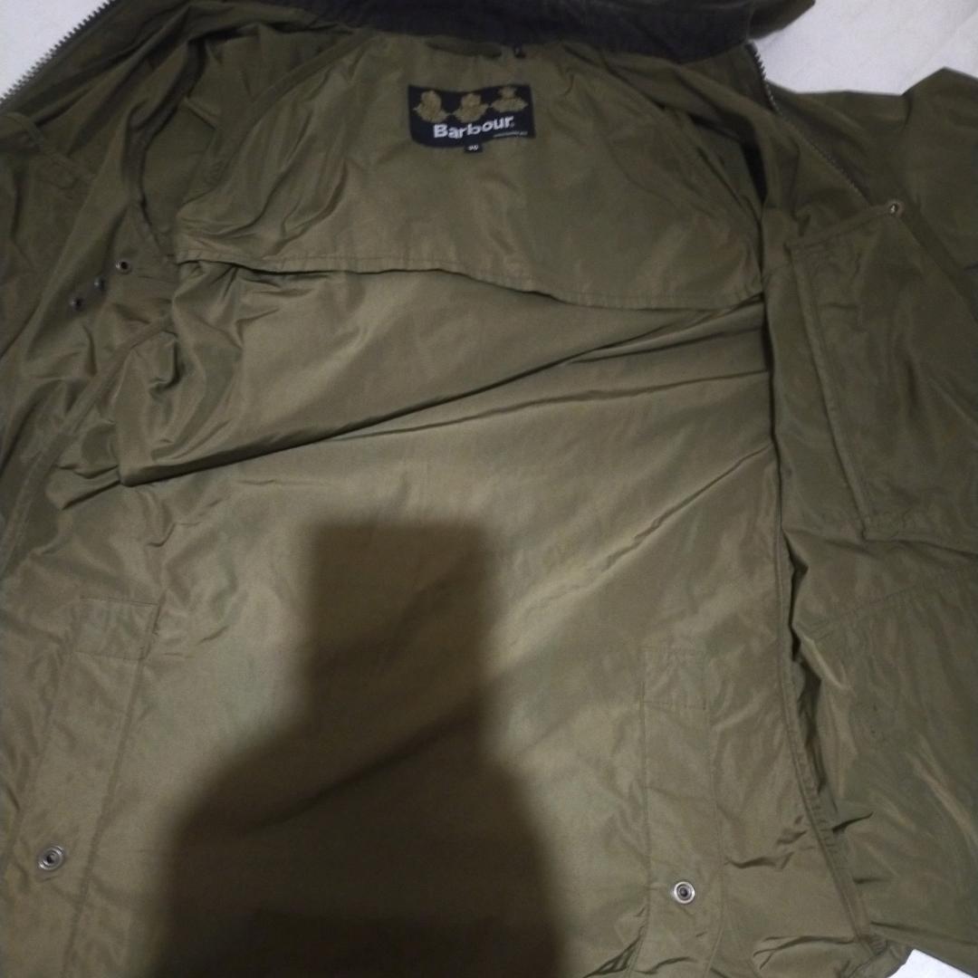 美品 バブアー barbour ビデイル ジャケット ナイロン カーキ 36 M