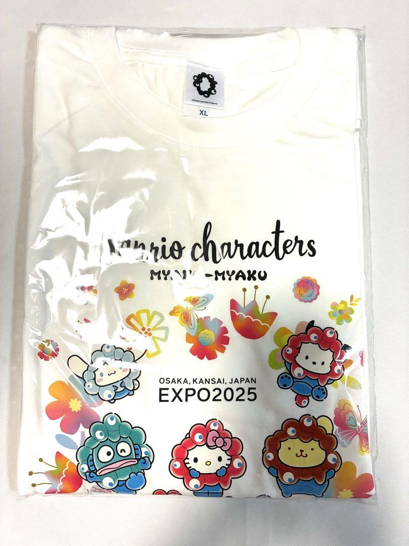 EXPO2025 大阪関西万博 サンリオキャラクターズ Tシャツ XLサイズ