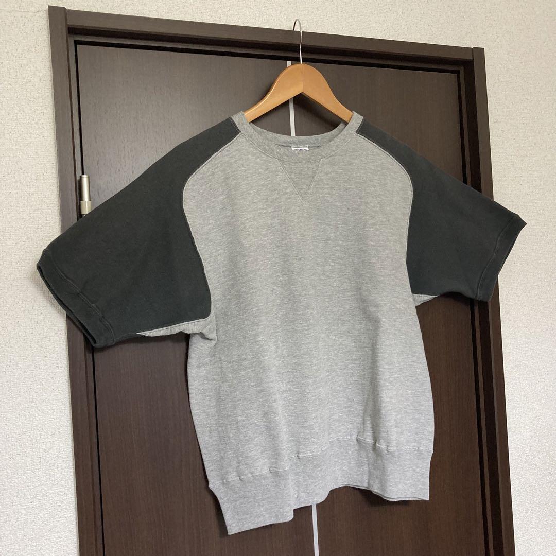 GROUND-ALLS 半袖両Vフリーダムスリーブスウェット M 美品