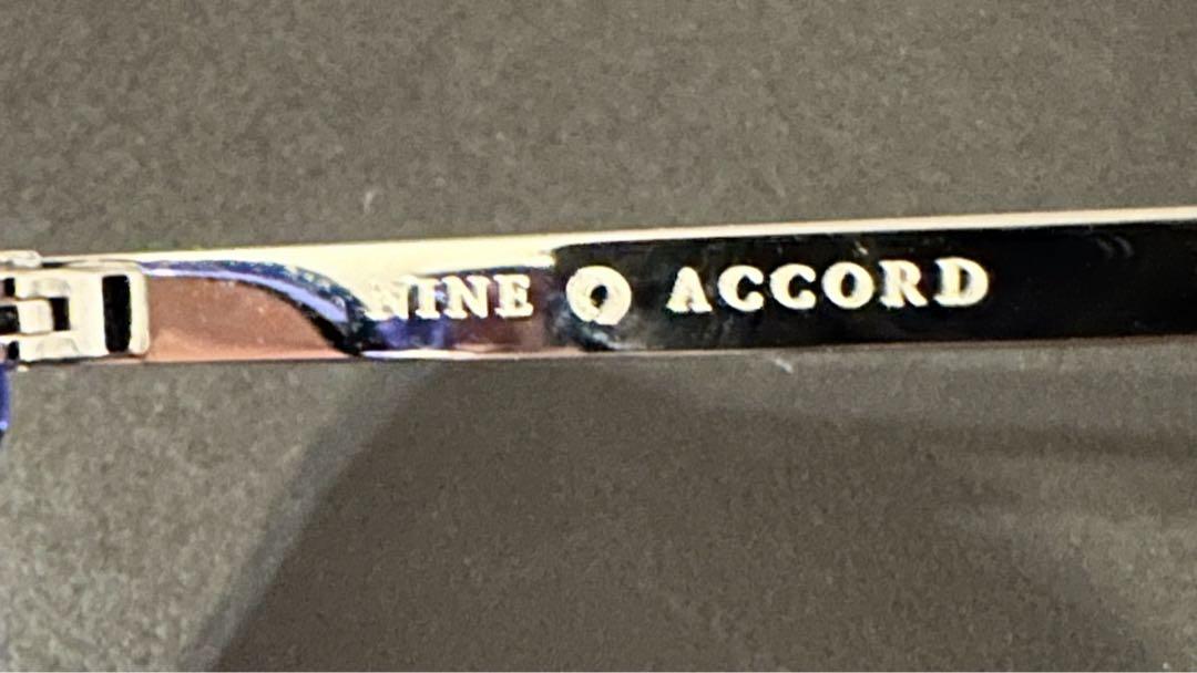 NINE ACCORDサングラス　レンズミラー　nine accord