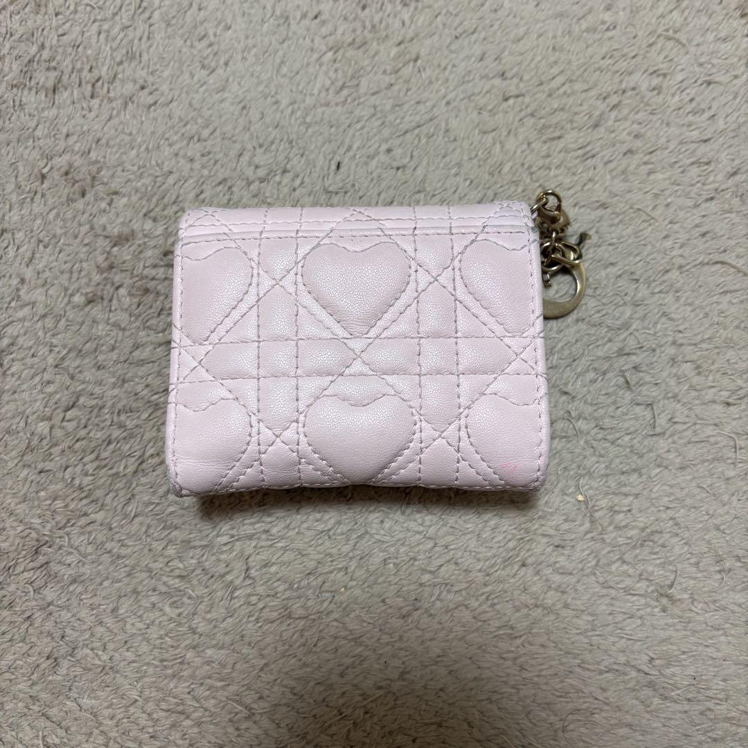 Dior ハートキルティング 財布 コインケース - メルカリ
