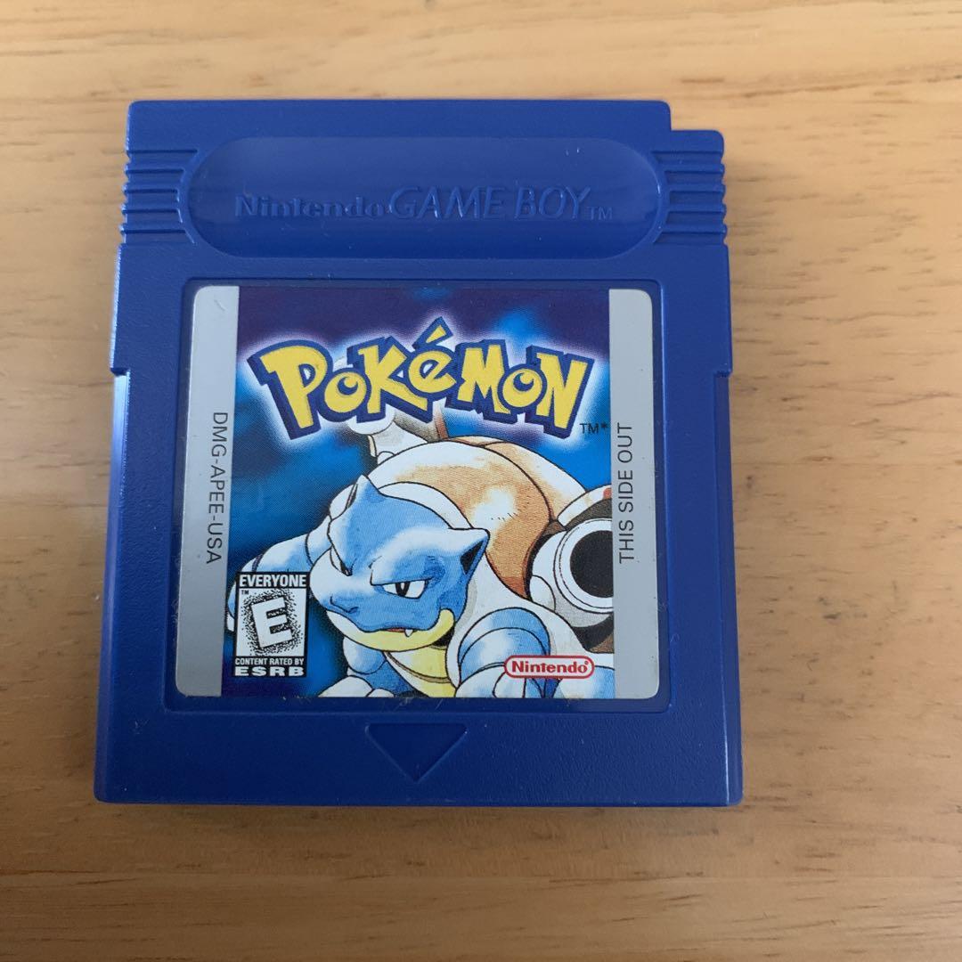 ポケットモンスター　ブルー　ゲームボーイ　英語版