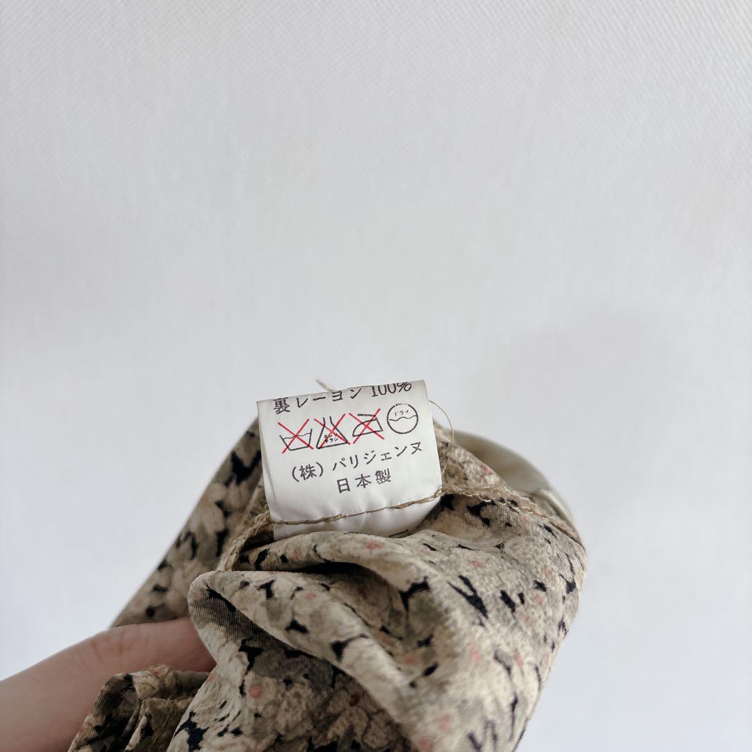 4692日本製【美品】2WAYカシュクールブラウス ドルマンスリーブ