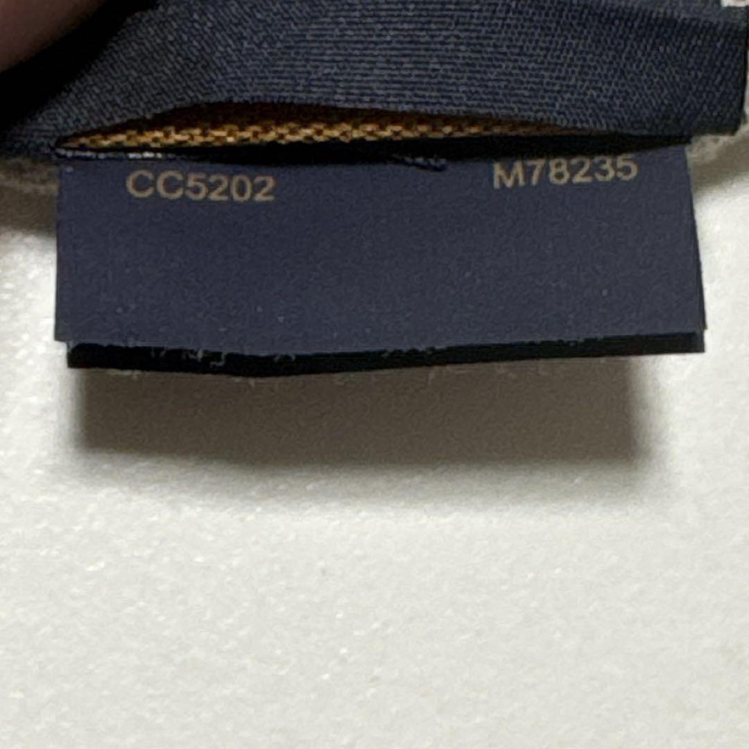 ルイヴィトン シュシュ モノグラム ジャカード デニム M78235