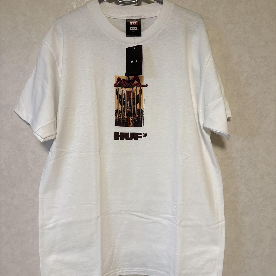 ◆HUF◆HUF x Deadpool Brooding 半袖Tシャツ Black 送料込 HUF x Deadpool Brooding 海外限定 Tシャツ 半袖 Black 送料込み