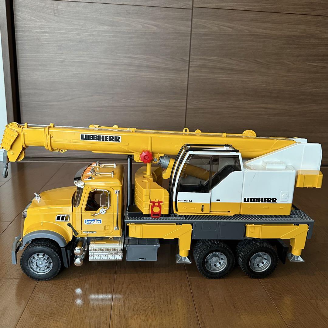 ブルーダー bruder 消防車 クレーン車2台セット