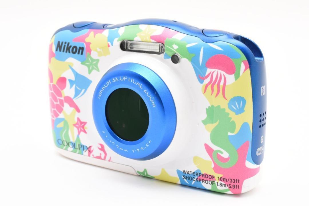 Nikon ニコン COOLPIX W100 コンパクト デジタルカメラ マリン