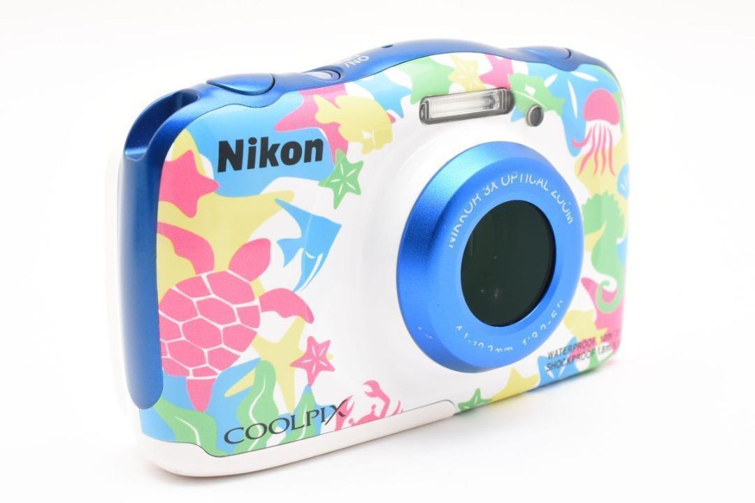 Nikon ニコン COOLPIX W100 コンパクト デジタルカメラ マリン