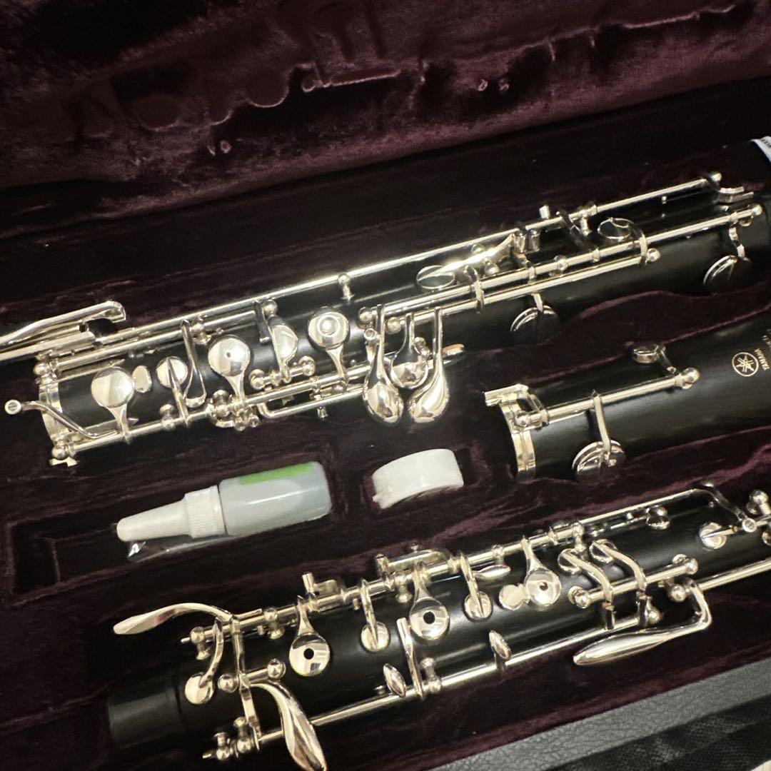 （美品）YAMAHA YOB-431 オーボエ本体 クロス付き