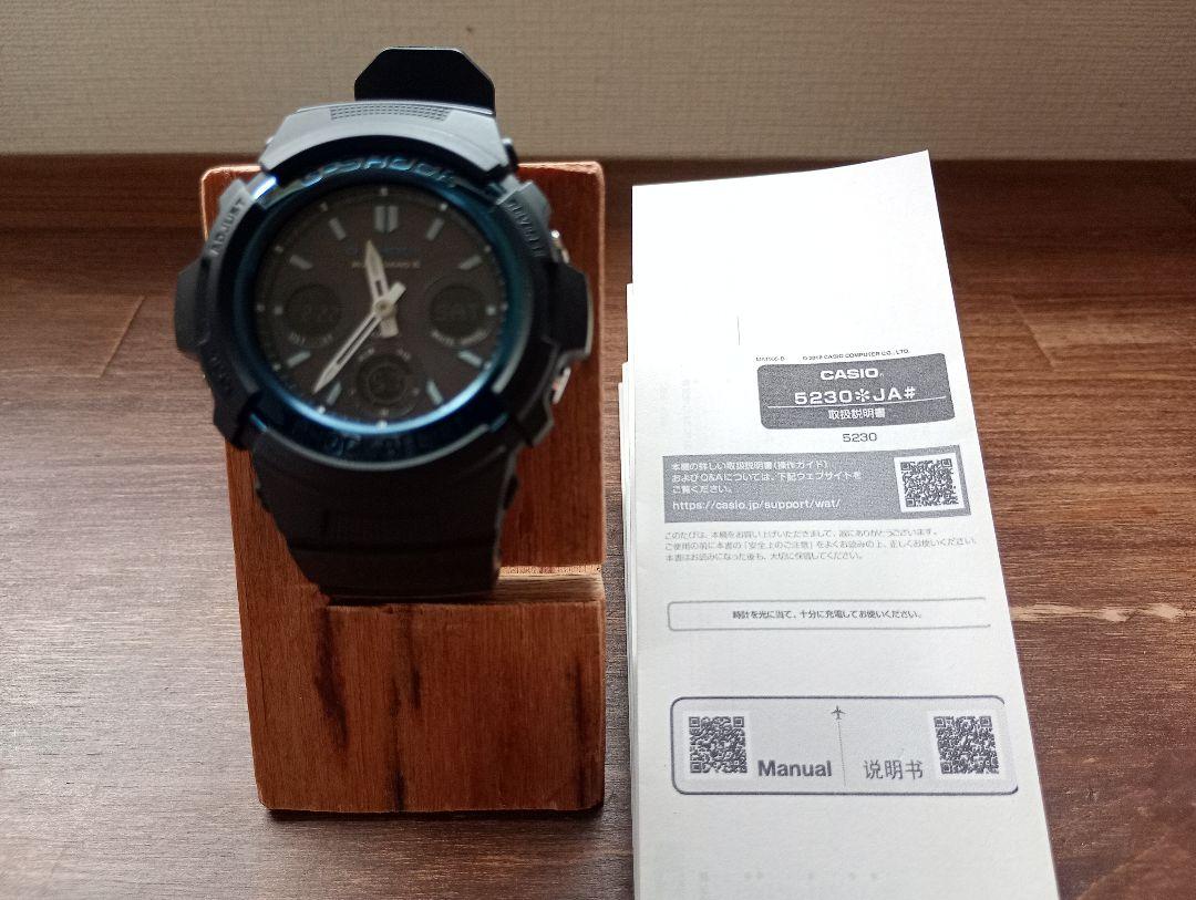 G-SHOCK AWG-M100A-1AJF 中古美品